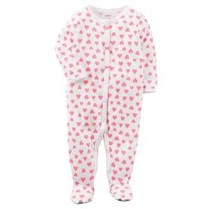 babygirl heart onesie w/ ruffled bottoms Size 3M